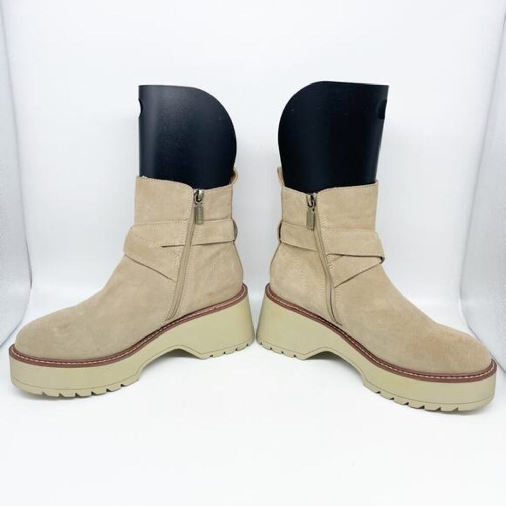 Blondo Women's Giovanni Fashion Boot Sand Suede Size 8.5M - Picture 6 of 15